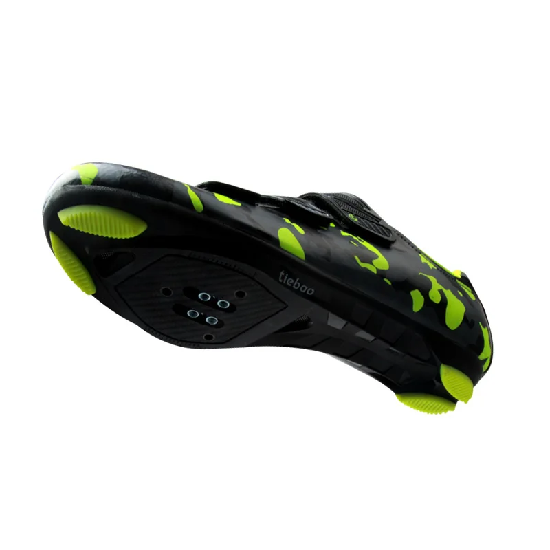 TIEBAO, профессиональные гоночный мотоцикл обувь; комнатные тапочки; для тренировки, езды на велосипеде Женская обувь Новое поступление Кео СПД шипа шоссейном велосипеде обувь G1719