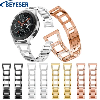 

WatchBand Strap for Samsung Galaxy Watch 46MM Gear S3 Classic Frontier Strap Stainless steel Band For Huami Amazfit Stratos 2 2S