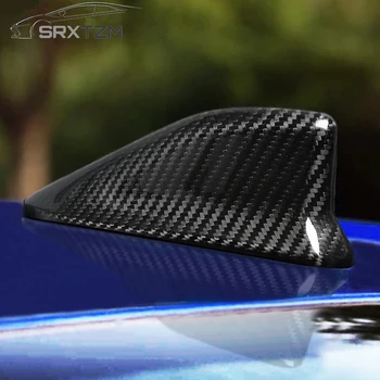 

SRXTZM For Subaru BRZ 2014-2019 Car Styling Shark Top Antenna Cover Trim Carbon Fiber Decor Sticker 1PCS
