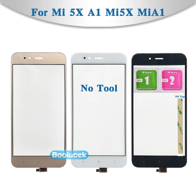 Запасной сенсорный экран 5 дюйма для Xiaomi Mi 5X A1 Mi5X MiA1 дигитайзер сенсор внешняя