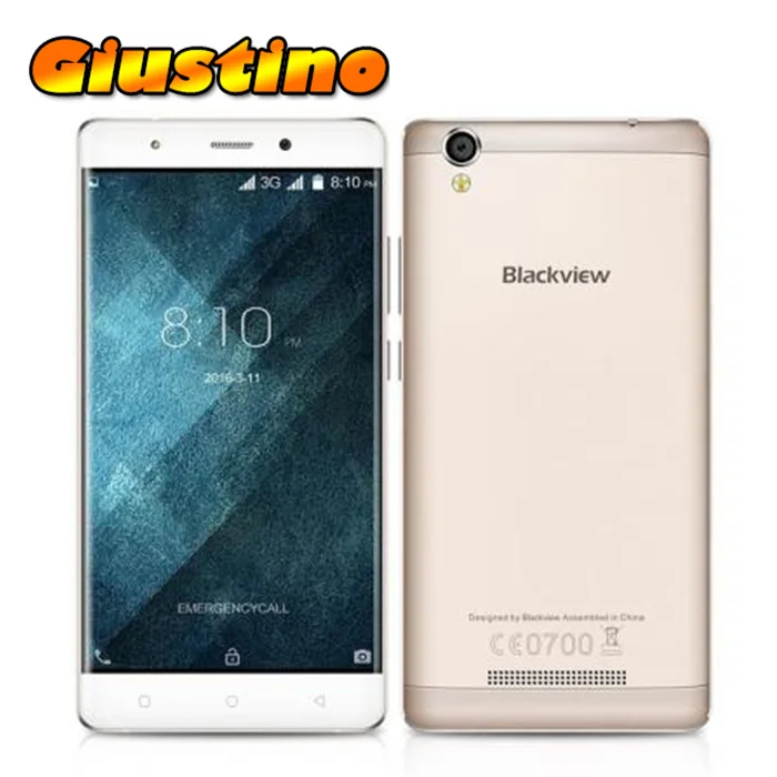 Original Blackview A8 Cell Phone Android 5 1 MTK6580 1 3GHz Quad Core 5 0 Inch