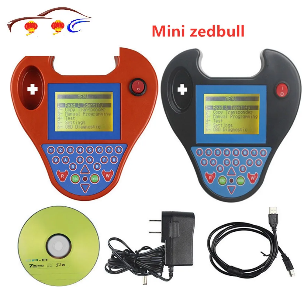 Последняя версия V508 Супер Мини Zedbull zed-бык ключевой программист транспондера мини-zed-bull Ключевые программист