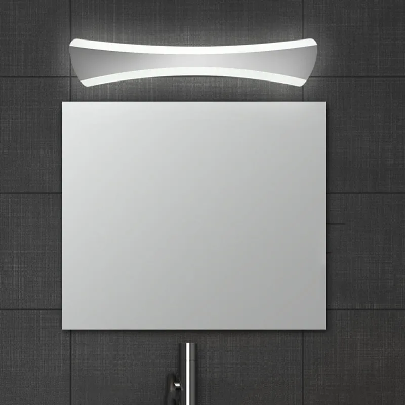 Najtaniej Reflektory lustrzane LED, nowoczesne oświetlenie, 50cm24w, dekoracyjne światła ścienne do sypialni, oświetlenie łazienkowe, wodoodporne, przeciwmgielne