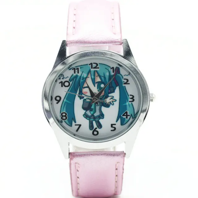 New Style 1PC Hatsune Miku Children Watches For Boys And Girls Cartoon Charater New Style 1PC Hatsune Miku Children Watches For Boys And Girls Cartoon Charater