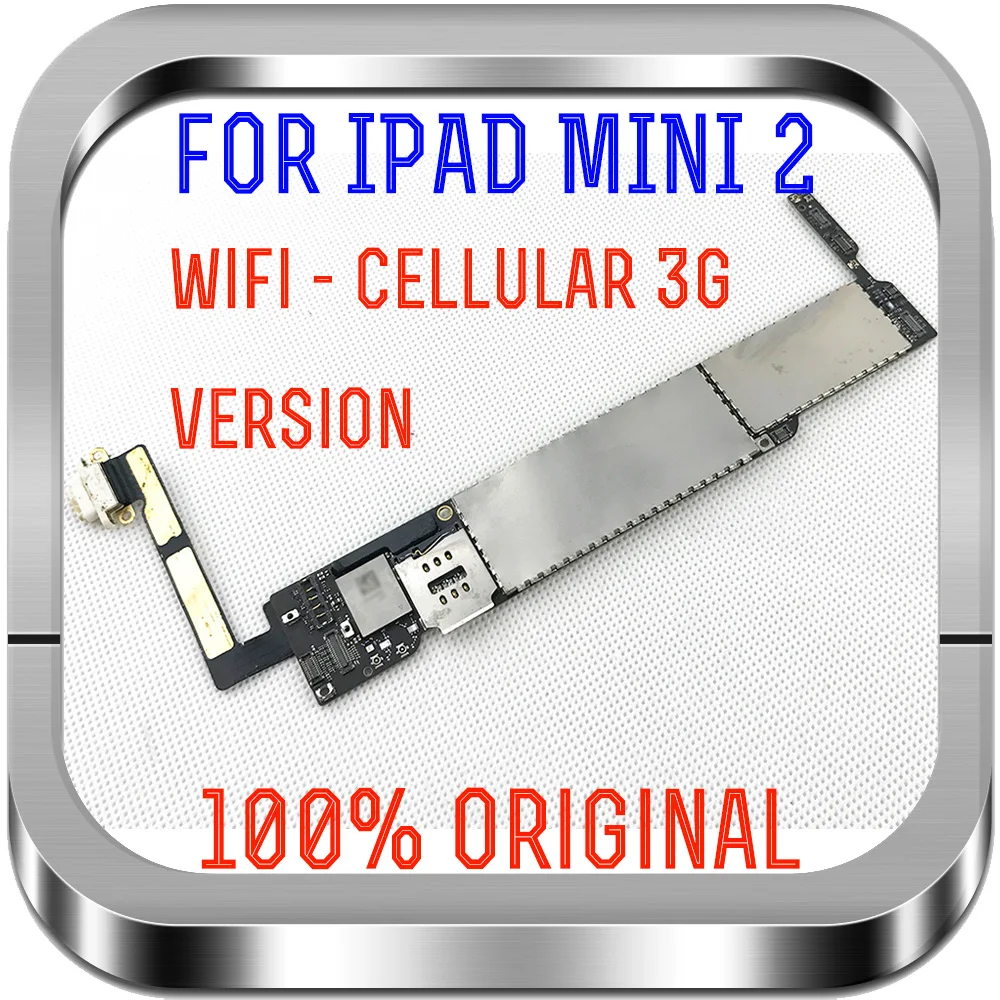 Wifi A1489 для iPad mini 2 логическая плата wifi сотовая версия A1490 или A1491 материнская