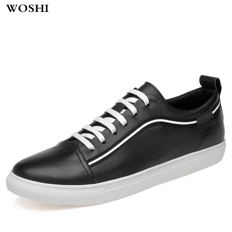 

big size 47 Men Shoes Comfortable fahsion Men Casual Shoes Lace Up Flats loafers breathable genuine leather Shoes for Men k4