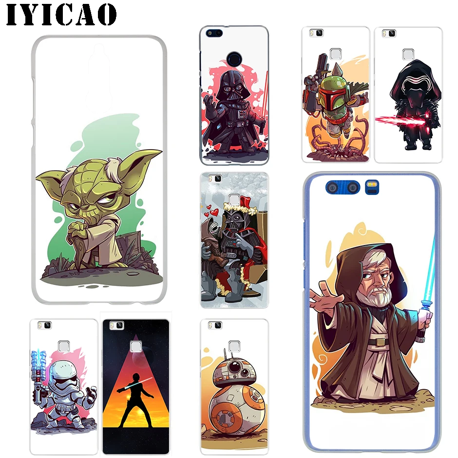 IYICAO мультфильм Звездные войны для huawei mate 20 10 30 Lite Pro Y9 2019 Y7 Y6 Prime 2018 2017 чехол