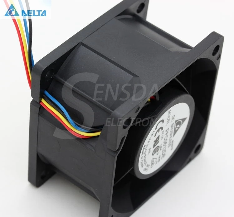 10 шт. Для delta PFC0612DE JC972 6 см 60 мм 6038 постоянный ток 12 в а инвертор сервера радиатор