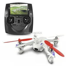 FreeShipping Hot Sell Hubsan X4 H107D airplane FPV RTF Live Video With HD Camera LCD Transmitter LED Light Drone RC Quadcopter