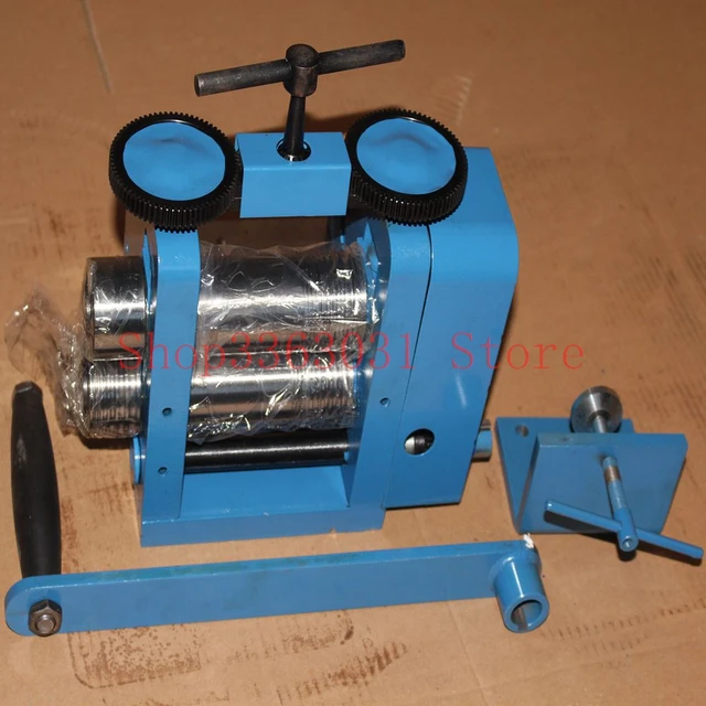 130mm Roller Jewelry Rolling Mill Manual Operation Tablet Machine