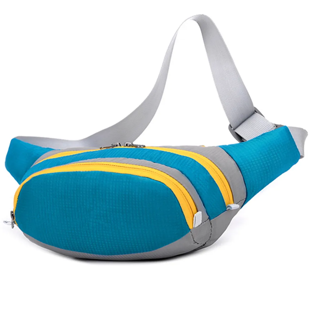2017 Unisex Running bag Bum Bag Travel Handy Hiking Sport Waist Belt Zipper Fanny Pack Running