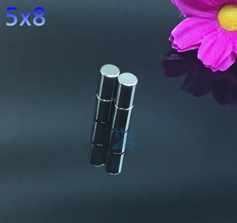 

20/50/100pcs D5x8mm Bulk Small Strong Round Super Powerful Neodymium Magnet N35 NdFeB Rare Earth NdFeB Magnetic