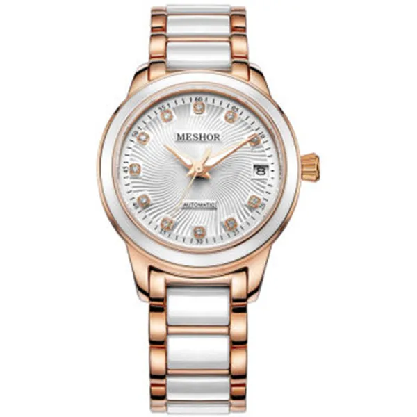 

(MESHOR) fashion leisure steel watch with a quartz couples MS.7008L.48.137