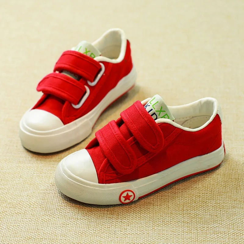 2017 новая детская обувь модные парусиновые плоские Детские кроссовки удобная для