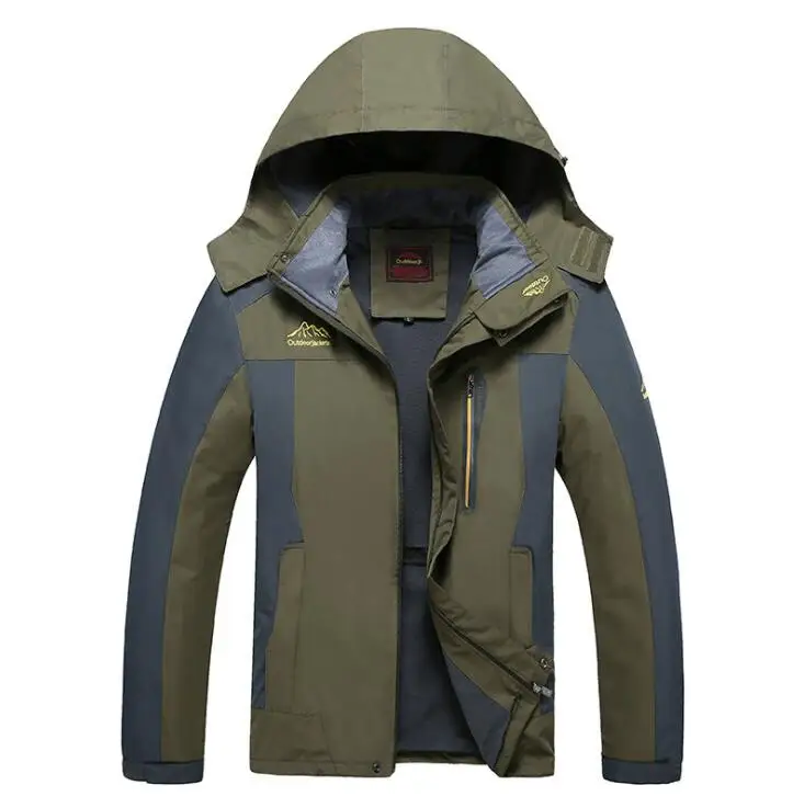 

KEENEST Men Hiking Softshell Jacket Windstopper Running Waterproof Outdoor Thermal Plus Size CFY8828