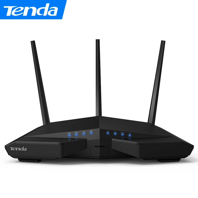 Tenda AC18 1900 Мбит/с 2 4 г/5 ГГц Gigabit Беспроводной Wi Fi маршрутизатор повторителя A9