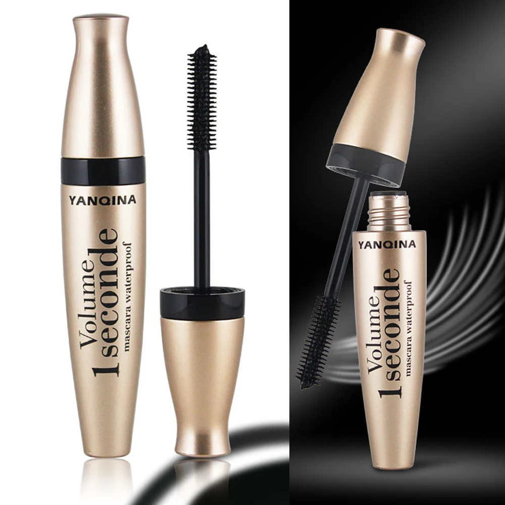 

1PC 3D Multi-functional Mascara Waterproof Liquid Fiber Long Black Eye Lashes Eyelashes Curling Mascara Brush Makeup Extension