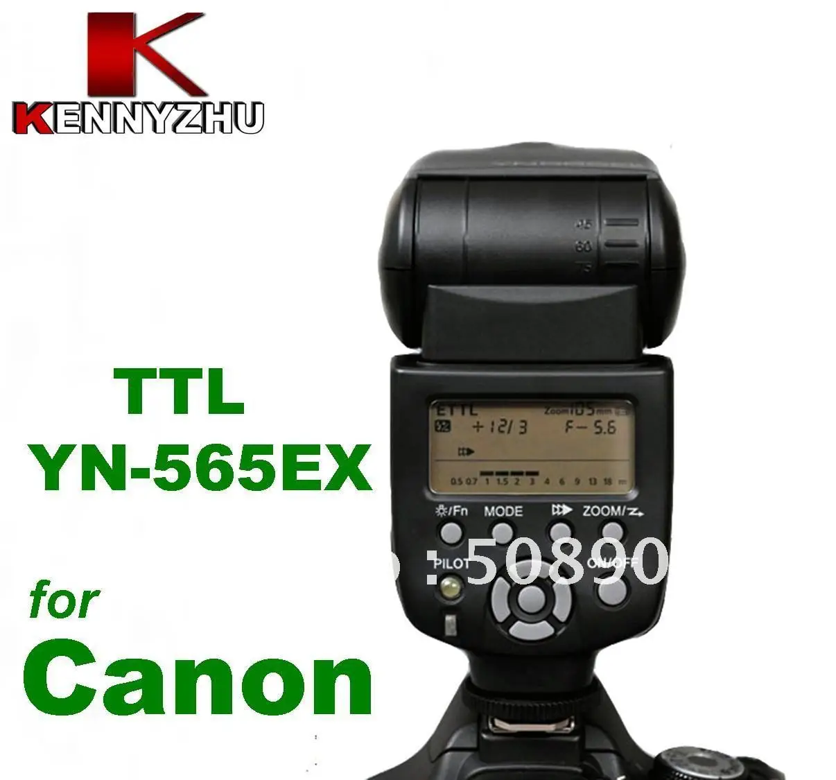 TTL Flash Speedlite Yongnuo YN565EX YN 565EX + Diffuser For Canon 1D 1Ds III 5D Mark II 5D 7D