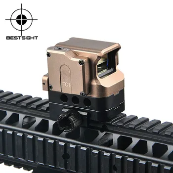 preço Fc1 2moa Red Dot Sight Scope Colimated óptica Vista Reflexo Caber 20mm Ferroviário Para Caça Sniper Rifle Vista Holográfica