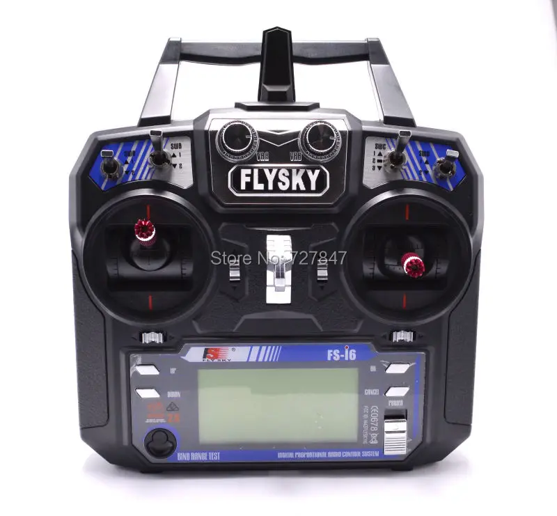 Newest Flysky FS-i6 FS I6 2.4G 6ch RC Transmitter Controller w/ FS-iA6 / FS-ia6b Receiver For RC Helicopter Plane Quadcopter