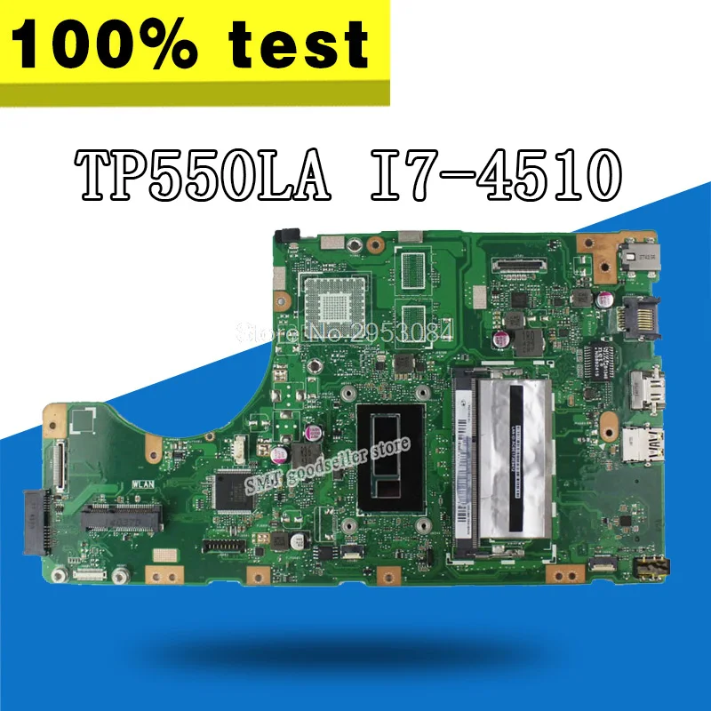 

TP550LA GM -I7-4510 CPU-4G RAM Motherboard For ASUS TP550L TP550LJ TP550LN TP550LA Notebook notebook motherboard mainboard