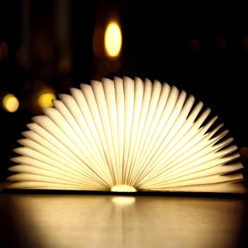 

Portable USB Rechargeable LED Magnetic Foldable leather Book Lamp Night Light Desk Lamp Hot Sale for Home Decor Drop Ship