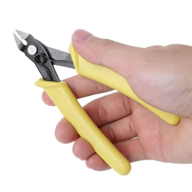 

Diagonal Side Electrical Wire Cable Flush Cutter Cutting Shears Making Repair Pliers Hand Tool