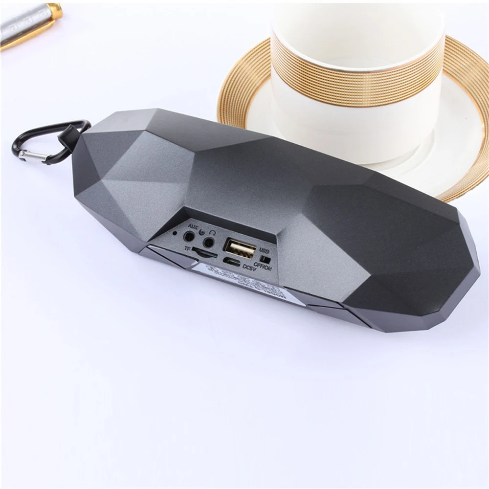 Mlldio Mini Bluetooth Динамик Портативный Беспроводной Колонка вафельная дизайн бас музыке стерео объемного Поддержка Bluetooth, TF AUX USB