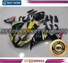 Advanced ABS raw material 2011 YZF R1 Fairings for Yamaha Bike with free shipping