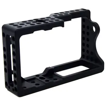 

Video Camera Cage Stabilizer Protector for BMPCC Camera to Mount Microphone Monitor Tripod LED Light