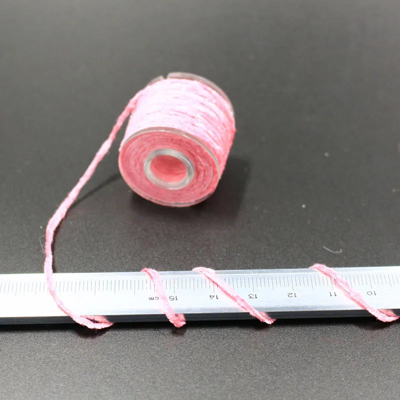 10 optional Colors spooled Rayon Chenille Yarn 2mm micro fly tying fluffy yarn streamer/nymph thorax collar fly tying materials