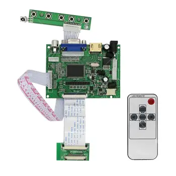

AT065TN14 AT070TN90 AT080TN64 driver board AV + VGA + HDMI audio board