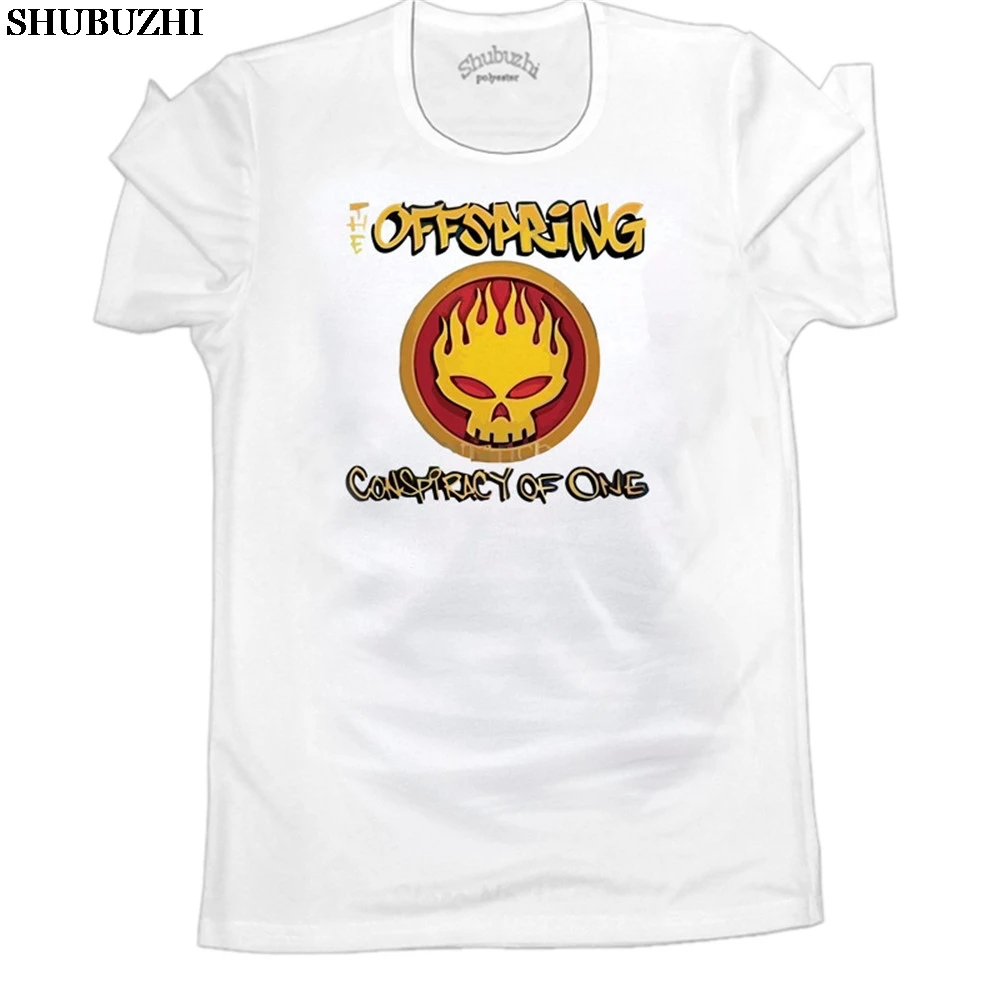 

Short Sleeve Cotton Custom ShirtsThe Offspring Conspiracy Of One Men T Shirts summer style Tees Free Shipping
