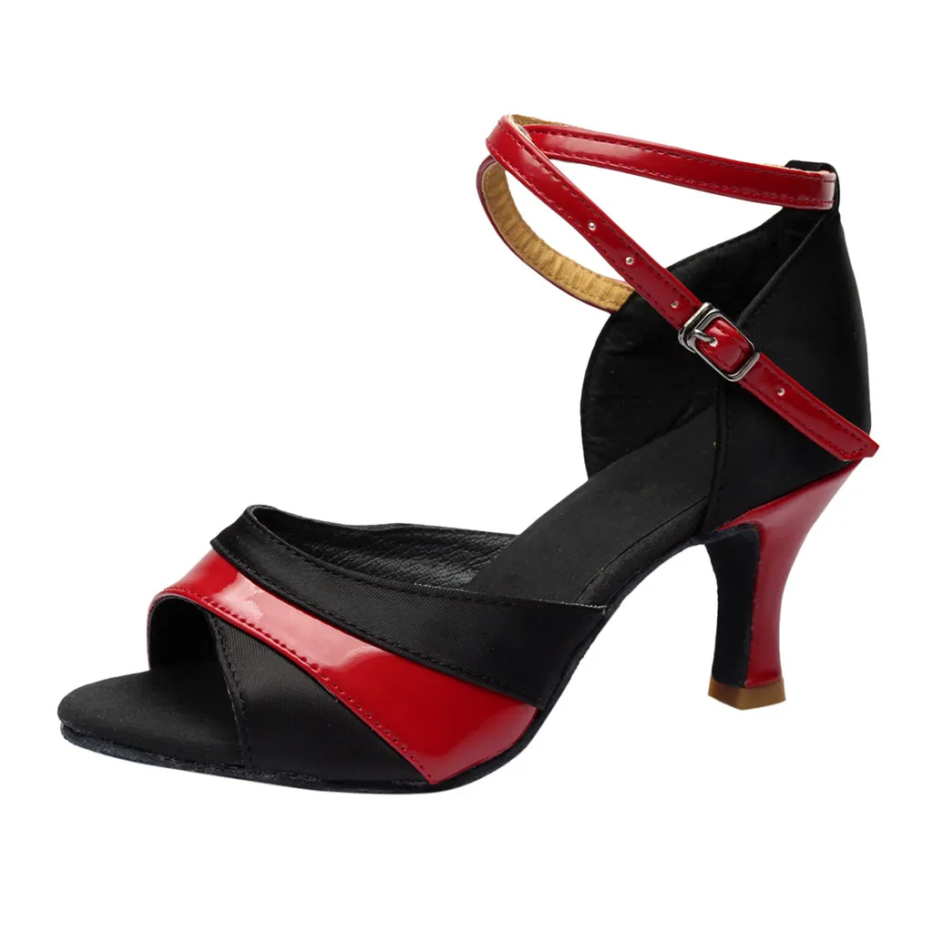 

YOUYEDIAN 2019 Women Ladies Dancing Rumba Waltz Prom Ballroom Latin Ballet Dance Singles Shoes sapato feminino baixo outono#g35