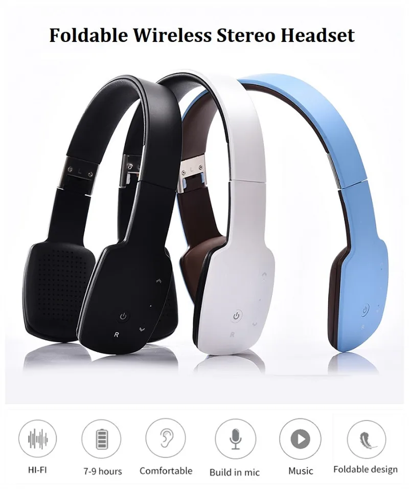 1 Bluetooth Headphone Wireless Stereo