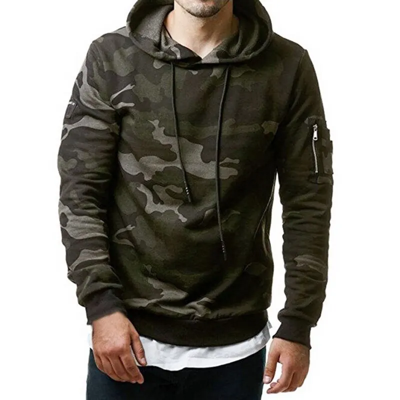 

SHUJIN 2019 Mens Camouflage and Sweatshirts Hooded Sweatshirts Fashion Military For Male Printed Hoodie Males Hoodies Homme