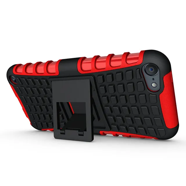 لتفاح ipod touch 5 6 تأثير 3d درع صدمات pc + tpu الهجين الصلب حالة الغطاء الخلفي مع حامل ل مسة 5 6 fundas