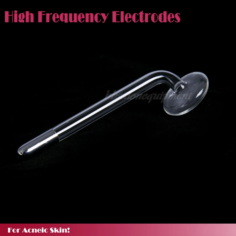High Frequency Big Mushroom Electrode Glass Tube for Anti aging Skin