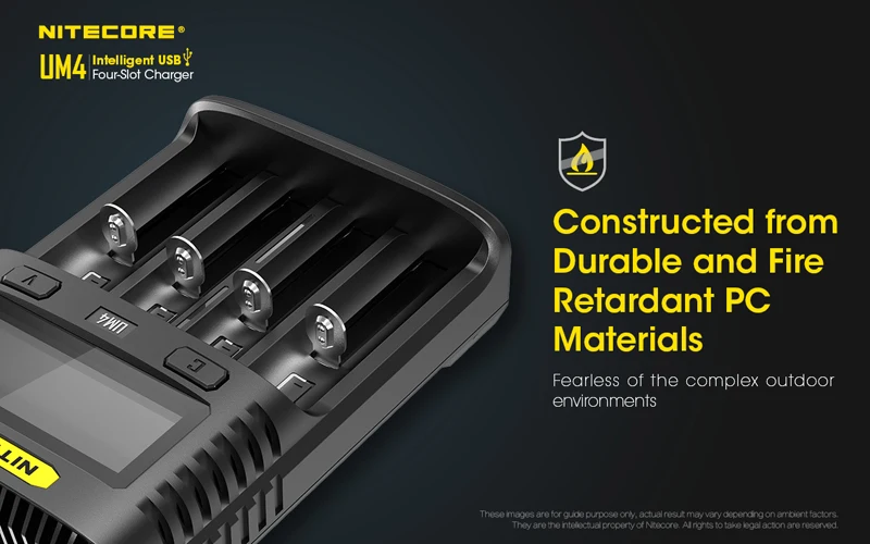 Nitecore UM4 Four-Slot USB Charger (21)