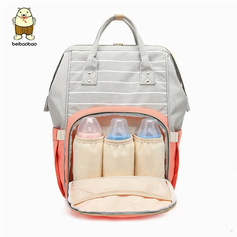 

Beibaobao Large Capacity Mummy Maternity Nappy Bags Nappy Bag Travel Backpack Nursing Bag for Baby Care Women's Fashion Bag