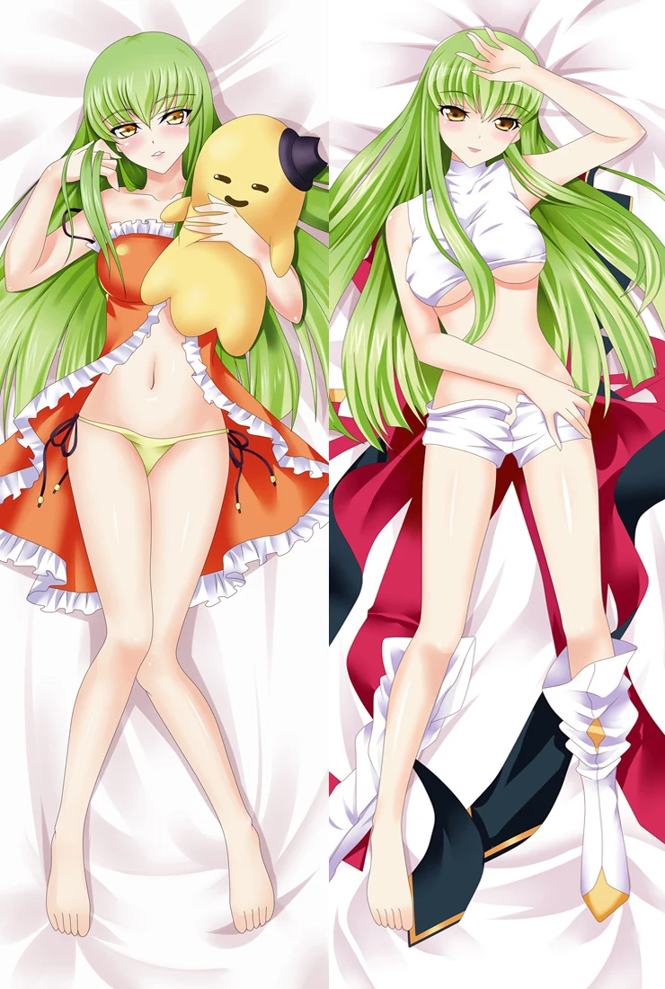 Аниме код Geass Lelouch of the Rebellion персонажи сексуальная девушка c.c. Отаку Dakimakura