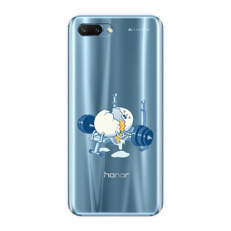 Задняя крышка для Huawei Honor 7 8 9 10 Lite мягкий силиконовый чехол с изображением авокадо