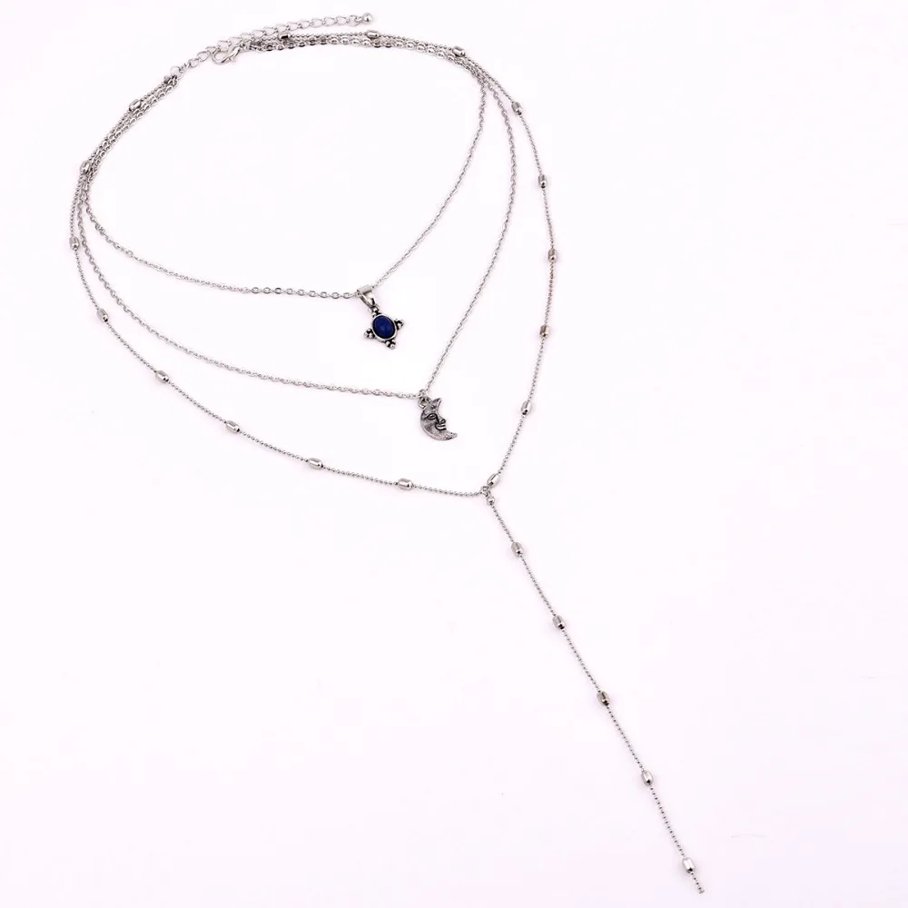 Стёганое ожерелье с подвеской для женщин в богемном стиле|f pendant|necklace pendant womennecklace