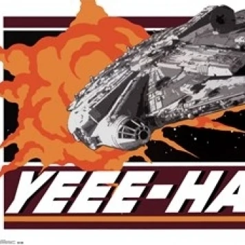 Star Wars - Yeee-Haw Laminated Poster Print (36 x 24)