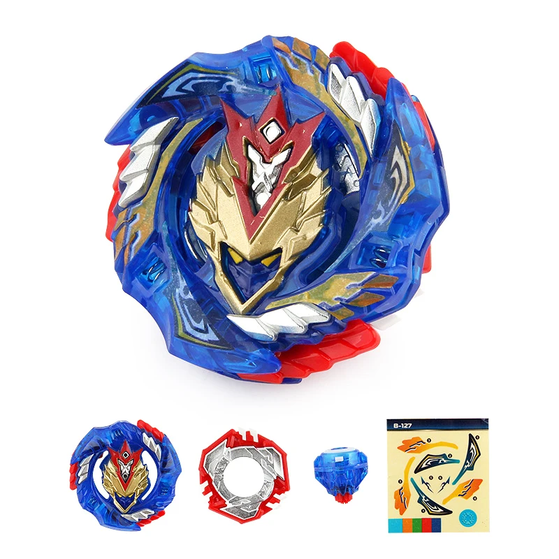 Mksafn Bayblades Burst B 127 CHO Z VALKYRIE.Z.Ev металлический Спиннинг Toys Booster Spinner боевой гироскоп