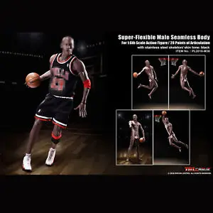 TBLeague M36B/PL2018-M36B 1/6 черные голени баскетбольные супергибкие мужские Бесшовные тела дешевая стоимость доставки