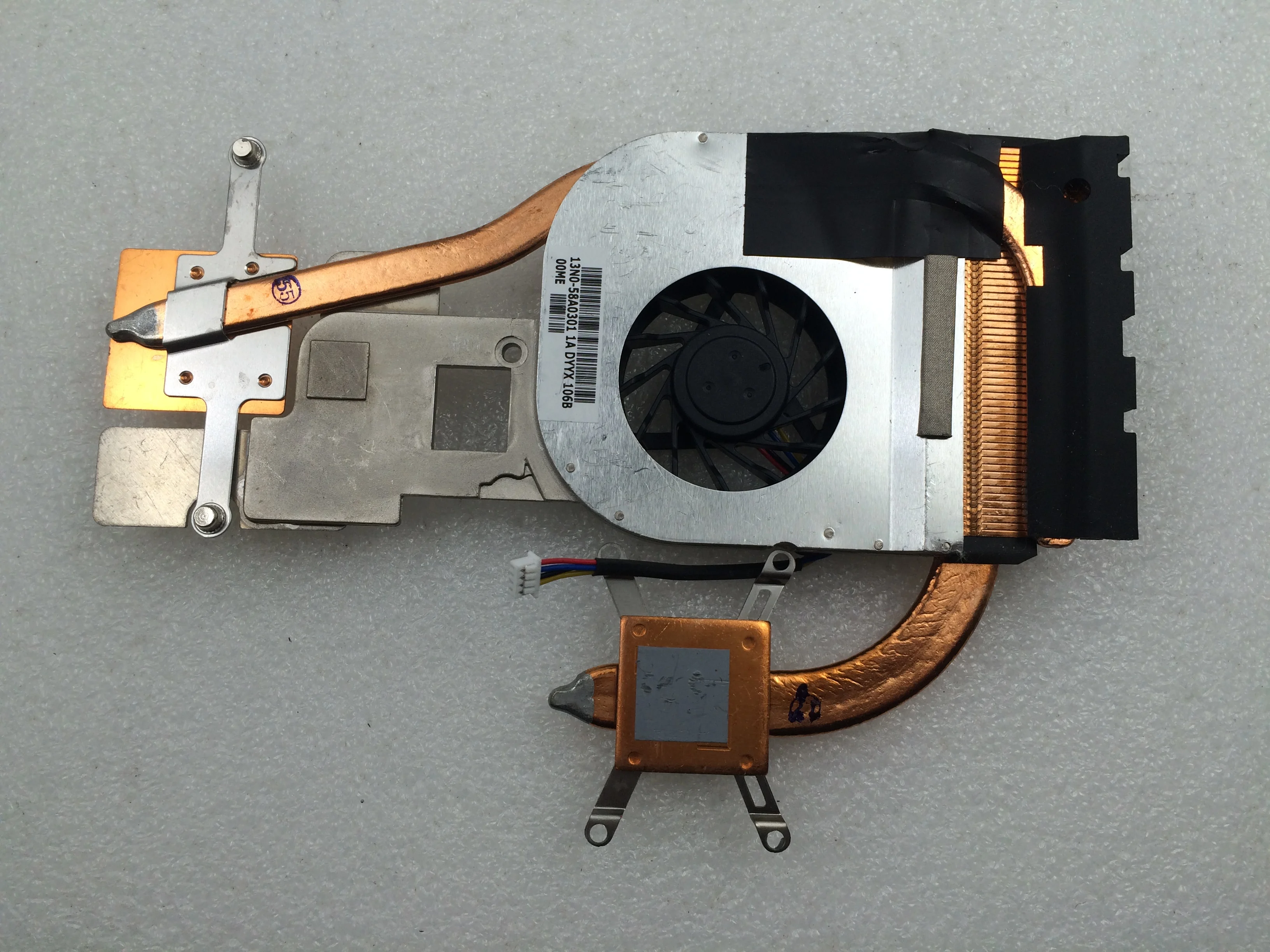 Original For asus laptop heatsink cooling fan cpu cooler N81V N81P N81