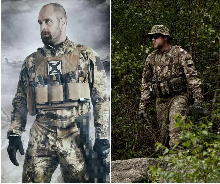 Тактическая армейская камуфляжная Военная униформа для мужчин ACU Multicam Camo комплект военной одежды для страйкбола куртка+ штаны Мультикам