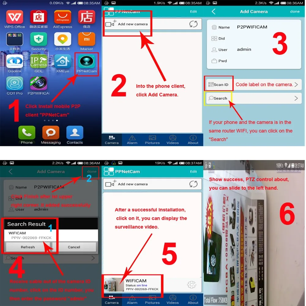 Mobile client settings