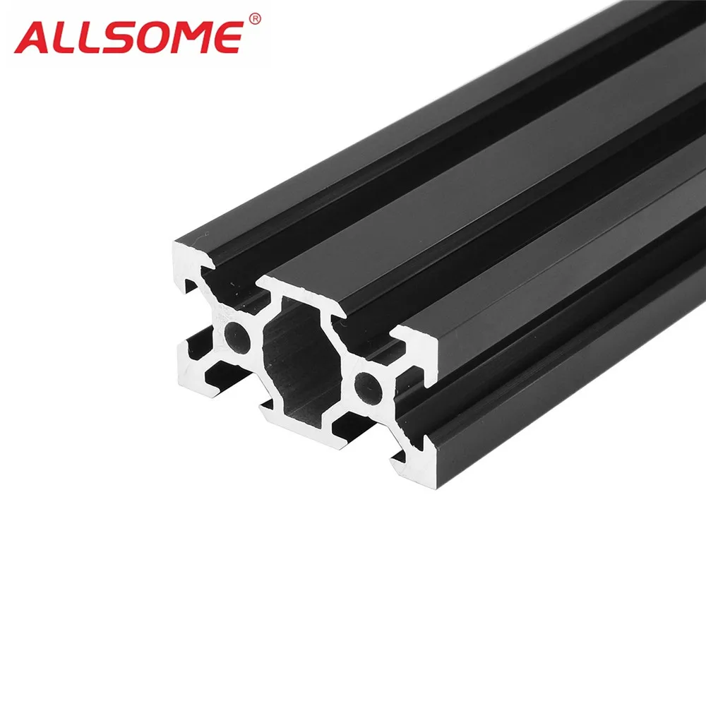 ALLSOME 490 мм 2020 2040 2080 V Slot алюминиевый профиль экструзионная Рамка DIY CNC инструмент 3D